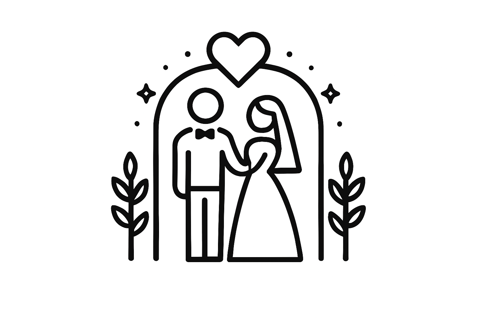 Szklarnia grodzisk - ogródek ślubny